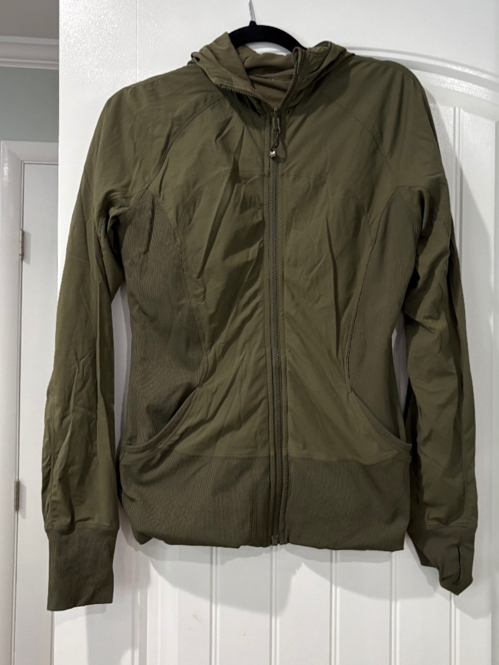 Lululemon In Flux Jacket Fatigue Green